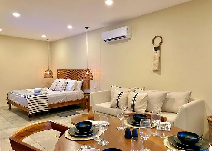 La Veleta, Pet Friendly Studio,laundry ,wifi 250mb,alberca Apartment Tulum